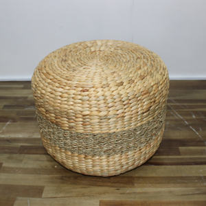 Cojines de Ratán Tejidos a Mano de Alta Calidad, Diseño Artesanal con Función de Almacenamiento que Ahorra Espacio, para Sala de Estar, Dormitorio, Hotel - Product Image 3