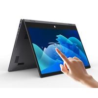 360 degrés YOGA ordinateur portable 14 pouces Intel N100 Quad Core DDR4 16B RAM 1 to SSD IPS écran tactile tablette PC bureau Mini ordinateur portable