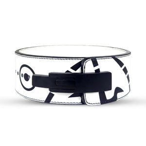 Cinturón de Levantamiento de Pesas con Diseño de Sukuna, de Cuero Vacuno Transpirable, Soporte Lumbar Profesional para Powerlifting - Product Image 5