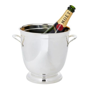 Vintage Finish Metal Ice Bucket Set With Metal Ice Scoop <b>Drink</b> <b>Cooler</b> Pail For Outdoor Events Weddings And Home Bar Accessories - Product Image 2