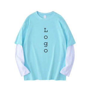 เสื้อยืดผู้ชายพิมพ์ลายกราฟิกคุณภาพสูง ผ้าฝ้ายออร์แกนิค 250 GSM ทรงโอเวอร์ไซส์ ทรงบ็อกซี่ ผ้าสองชั้น แบบปกติ - Product Image 3