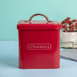 Contenedor profundo de acero inoxidable pulido con asas, ideal para transportar productos pesados sin esfuerzo. Opción ideal para almacenamiento en la cocina al por mayor - Product Image 3