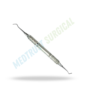 Instrumento Quirúrgico Dental de Doble Extremo Tipo Excavador de Tamaño Estándar para la Eliminación de Material Cariesoso - Product Image 4