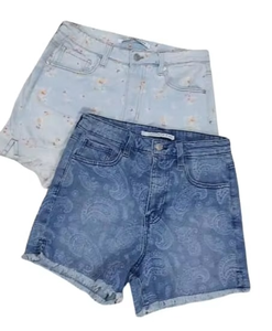 Custom Summer Zipper <b>Fly</b> Lady Casual Denim Ripped Shorts, Women Short <b>Jeans</b> Knee Length Shorts <b>Jeans</b> Women - Product Image 1