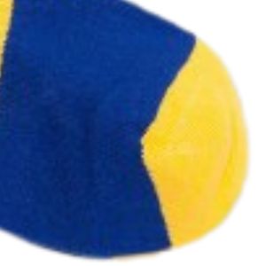ถุงเท้าข้อสั้นลายทางสีน้ำเงิน Blue Sigma Gamma Rho สำหรับสตรี  ถุงเท้าลำลองผ้าฝ้ายสำหรับเล่นกีฬา  ถุงเท้าแบบสั้นสำหรับใส่ในมหาวิทยาลัย  แบบสั่งทำพิเศษ - Product Image 3