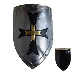 Viking Ragnar Auténtico Loth Brok Escudo Batalla desgastado Diseño medieval hecho a mano del fabricante