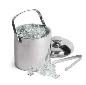 Seau à glace en acier inoxydable pour champagne, idéal pour les fêtes, la maison et le bar, également utilisable comme refroidisseur de vin rouge. - Product Image 4