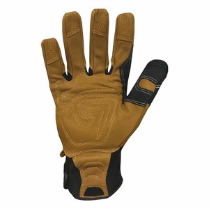 Gants de mécanicien en cuir de chèvre, haute performance, résistants à la chaleur, protection au travail, sécurité des mains, durabilité industrielle - Product Image 2