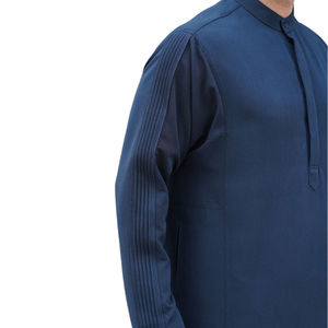 Fabricant de vêtements islamiques Thobe pour hommes arabes du Golfe, vente en gros de vêtements islamiques Thobe pour hommes - Product Image 5