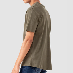 Camiseta de Manga Corta Unisex, Cuello Redondo, 100% Algodón, Color Sólido, Ligera, Personalizable al por Mayor - Product Image 2