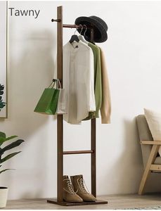 Bamboo Free Standing Coat Rack with <b>Hat</b> Hooks Modern Clothes Storage <b>Stand</b> for Entryway Bedroom Office - Product Image 3