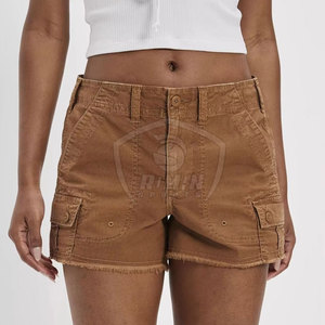 New Style Custom Made <b>Jeans</b> Shorts <b>Button</b> <b>Fly</b> Solid Color Made In Pakistan Fashion <b>Jeans</b> Shorts For Women - Product Image 6
