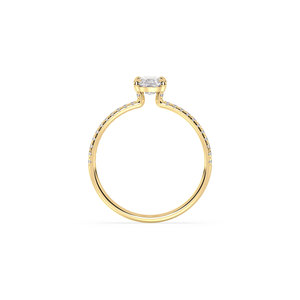 Bague d'anniversaire pour femme REYES Manufacturer, or massif 14 carats, diamant HPHT CVD cultivé en laboratoire, bijoux fins de luxe pour mariage - Product Image 5