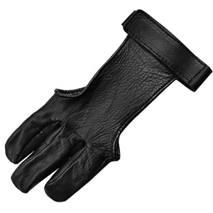 Gants de tir à l'arc légers en cuir à trois doigts pour l'entraînement au tir à l'arc, respirants, fourniture OEM - Product Image 4