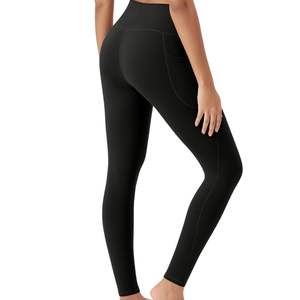 Leggings Deportivos de Cintura Alta para Mujer, Personalizados, Elásticos, para Fitness, Running, Gimnasio, Entrenamiento, Ropa Deportiva, con Bolsillo Lateral para Teléfono - Product Image 2