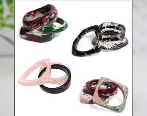 Handmade H a CRAFT Vintage Resin <b>Bangle</b> <b>Bracelet</b> for Women Classic Lovers Design Party Occasion Model HAC-252 - Product Image 3