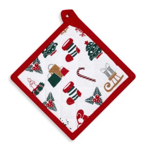 Beautiful Christmas printed design Bright Color <b>Pot</b> <b>Holder</b> 100% OEM Highest Selling Kitchen <b>Pot</b> <b>Holder</b> At Lowest Price.. - Product Image 2