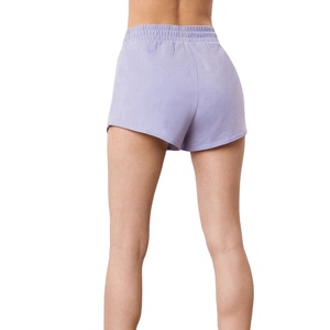 Compre Shorts Deportivos Personalizados para Mujer, Spandex/Poliéster, Logotipo Personalizable, Diseño de Color y Estampado, Alta Calidad - Product Image 2