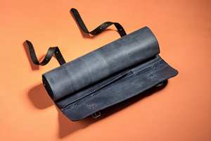 Bolsa Organizadora de Cuchillos de Cocina Portátil Personalizada, Bolsa de Herramientas de Mano Resistente para Barbacoa, Bolsa de Cuero para Cuchillos de Chef LKR-0355 - Product Image 4