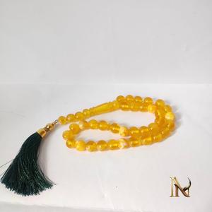 Rosario Musulmán Premium Hecho a Mano con Figuras de Resina, Regalo Islámico, Decoración para el Hogar, Tema de Ángel, Forma de Búho - Product Image 3