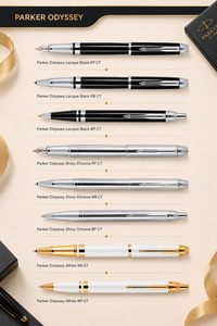 Parker Custom Logo Metal Ballpoint <b>Pen</b> Matte/Gun Metal Finish <b>White</b>/Black/Rose Gold/Dark Grey Durable Office/School Writing Gift - Product Image 2