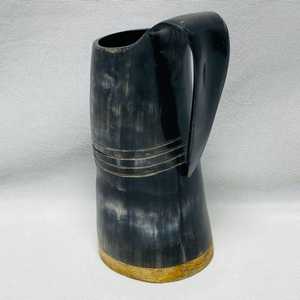 Handcrafted Natural Horn Mug Unique Drinkware, Eco-Friendly, Durable, Perfect <b>Gift</b> for Coffee, Tea, or <b>Whisky</b> <b>Lovers</b> - Product Image 3