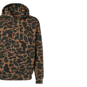Sweat-shirt à capuche camouflage pour homme, coupe classique, en coton tricoté, style décontracté d'automne avec poche - Product Image 4