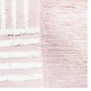 Alfombra de suelo de algodón bohemio al por mayor alfombra de exterior bordada hecha a mano alfombra de exterior de pila baja decoración de puerta de oración de comedor India - Product Image 2