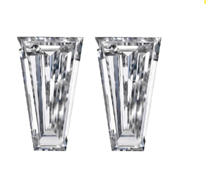 Diamant CVD de laboratoire certifié IGI, taille baguette conique, couleur fantaisie, percé au laser, étincelant, en vrac, pour conception personnalisée - Product Image 5