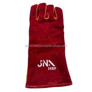 Gants de sécurité en cuir de vachette de haute qualité Protection du travail résistante à l'usure à usage général pour le soudage cuir fendu de vache fabriqué - Product Image 3
