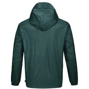 Veste coupe-vent pour homme avec poignets et ourlet élastiques, poche latérale, tendance, prix raisonnable, directement de l'usine. - Product Image 2