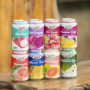 Nawon, la Mejor Marca de Jugos, Bebida de Jugo Puro de Durazno en Lata de 330 ml, Fábrica en Vietnam, Servicio OEM de Marca Privada, Muestra Gratuita - Product Image 3