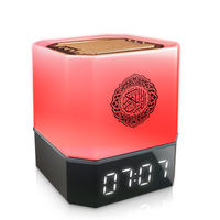 Haut-parleur intelligent de coran de prise de mur pour le lecteur en plastique d'Islam d'USB de radio de lumière LED de Bluetooth avec la commande à distance tactile avec l'application
