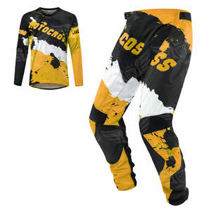 Ensemble de course de motocross en polyester personnalisé, dernière collection, équipement de moto tout-terrain haut de gamme, ensemble de course hors route pour adultes et jeunes, équipement MX en gros - Product Image 2
