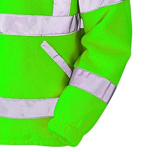 Custom Design Hi Vis Winter Workwear Safety <b>Jackets</b> Reflective Waterproof Windproof Quick Dry Hooded Thick <b>Long</b> Sleeves Unisex - Product Image 3
