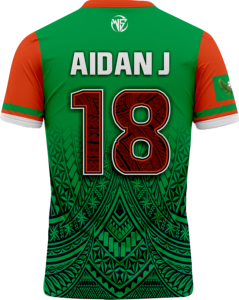 เสื้อยืดพิมพ์ลายแบบระเหิดคุณภาพสูงเสื้อยืดพิมพ์ลายสำหรับเล่นกีฬาแบบซับลิเมชันไม่ซ้ำใครดีไซน์ใหม่ - Product Image 2