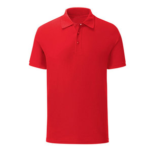 Tela de Punto de Lujo, 100% Algodón, Resistente a las Arrugas, de Manga Corta, Color Puro, para Camisas de Hombre - Product Image 3