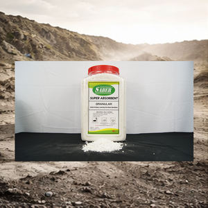 Sorbente Granular Súper Absorbente de 4 Litros - Absorbente Mineral Natural para Control de Derrames de Aceite, Productos Químicos y Agua - Limpieza de Derrames Industriales 4L - Product Image 3