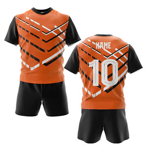 Uniformes de rugby pour hommes de haute qualité, prix de gros super avantageux, fabriqués en 100 % polyester, confortables. - Product Image 6