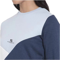 Sweat-shirt de sport pour femme, épais, à manches longues, col montant, brodé, décontracté, pour l'hiver, personnalisable, modèle 2026