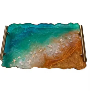 Plateau à chocolat en résine fait main de qualité supérieure, élégant plateau à chocolat design avec taille personnalisée, best-seller, nouvelle sortie - Product Image 1