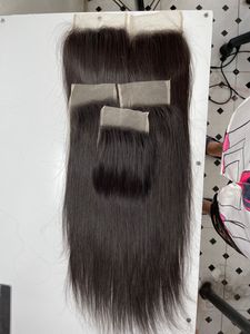 Meilleur prix Vietnam cheveux raides 3 faisceaux de cheveux humains vierges non traités avec fermeture à lacet extensions de cheveux couleur naturelle - Product Image 3