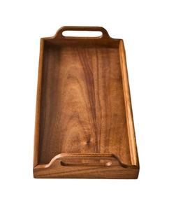 Plateau de service en bois durable, style moderne et antique, taille personnalisée pour cadeaux d'entreprise, cadeaux de mariage, plateau de service - Product Image 1