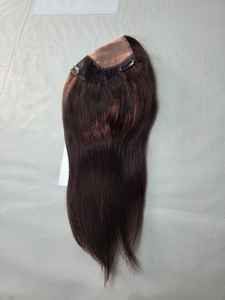 ท็อปเปอร์ผมแท้สำหรับผู้หญิง ยี่ห้ออินเดียนเรมี่ รุ่นท็อปเปอร์วิก  แบบยาคิ เจอร์รี่เคิร์ล บอดี้เวฟ เดรดล็อคส์ ดีฟเวฟ  ยี่ห้อ Taz Hair BD Hair Extension - Product Image 4