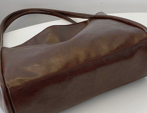 Nouveau sac fourre-tout en cuir véritable pour femme, grande capacité, sac à main de créateur en cuir pour femme, commande en gros - Product Image 4