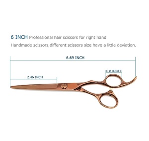 กรรไกรตัดขนสุนัข Maclura Bronzed Stainless Steel ขนาด 7 นิ้ว ใบมีดโค้งแบบมืออาชีพสำหรับตัดขนสัตว์เลี้ยง - Product Image 4