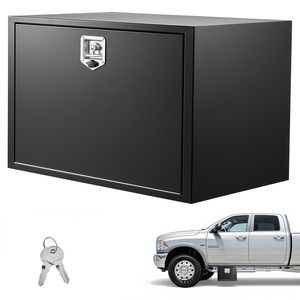 Cassetta Portautensili in Acciaio Resistente per Sottoscocca Camion 36 X 24 X 24 Pollici, Contenitore Impermeabile per Rimorchio con Chiavi di Blocco - Product Image 1