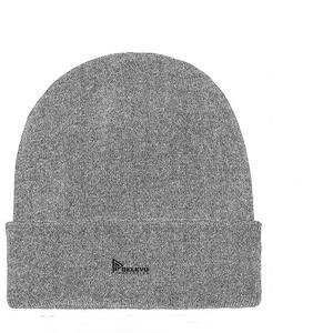 Gorro de Punto Negro y Gris con Forro Interior, Gorro de Invierno Suave y Cálido para Hombre y Mujer, Logotipo Personalizable, Venta al Por Mayor - Product Image 6