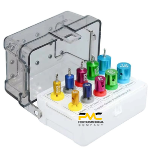 Kit de guidage pour implants dentaires, un ensemble comprenant des goupilles chirurgicales en titane, des instruments de chirurgie guidée et des outils dentaires - Product Image 1