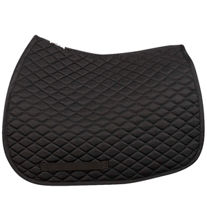 BRAND ZONE1995 Tapis de selle classique personnalisé tout usage en coton satiné matelassé avec doublure en maille, durable et confortable pour l'équitation - Product Image 2